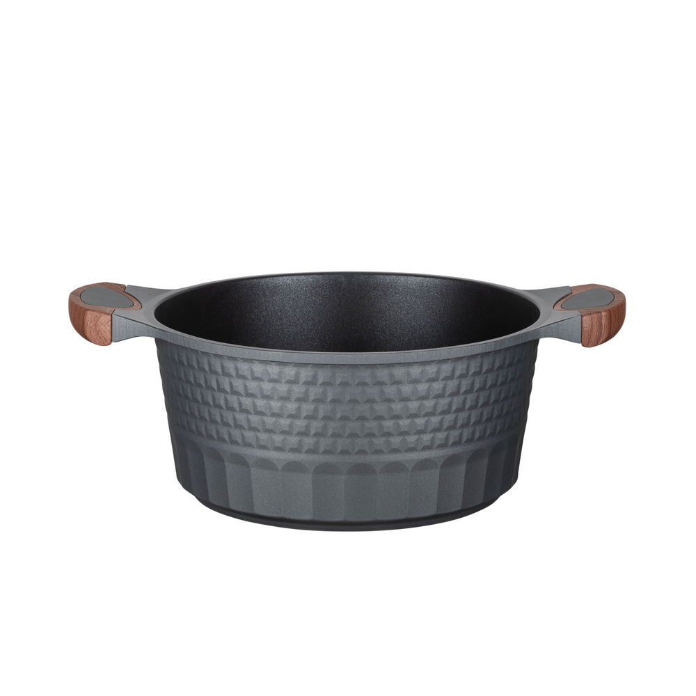 Resto Capella Casserole 4.6L pottur, 24cm, viðloðunarfrí húð, með glerloki - image 3 [84aea95079]