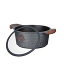 Resto Capella Casserole 4.6L pottur, 24cm, viðloðunarfrí húð, með glerloki - image 10 [4cf6bc9bd3]