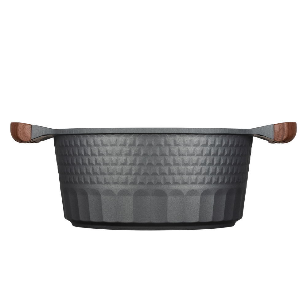 Resto Capella Casserole 4.6L pottur, 24cm, viðloðunarfrí húð, með glerloki - image 11 [4c49568d1c]