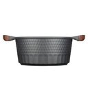 Resto Capella Casserole 4.6L pottur, 24cm, viðloðunarfrí húð, með glerloki - image 11 [4c49568d1c]