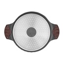 Resto Capella Casserole 4.6L pottur, 24cm, viðloðunarfrí húð, með glerloki - image 15 [7d8b150e66]