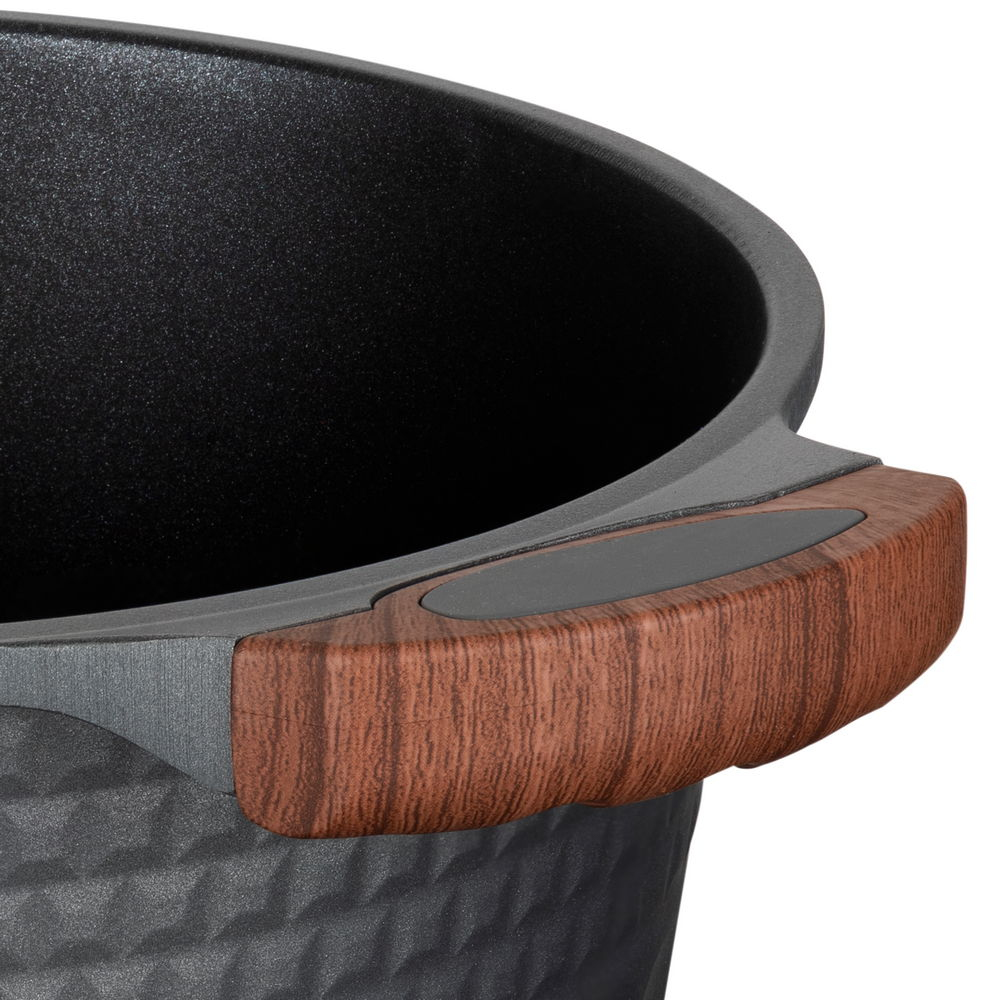 Resto Capella Casserole 4.6L pottur, 24cm, viðloðunarfrí húð, með glerloki - image 19 [8a4d161e97]