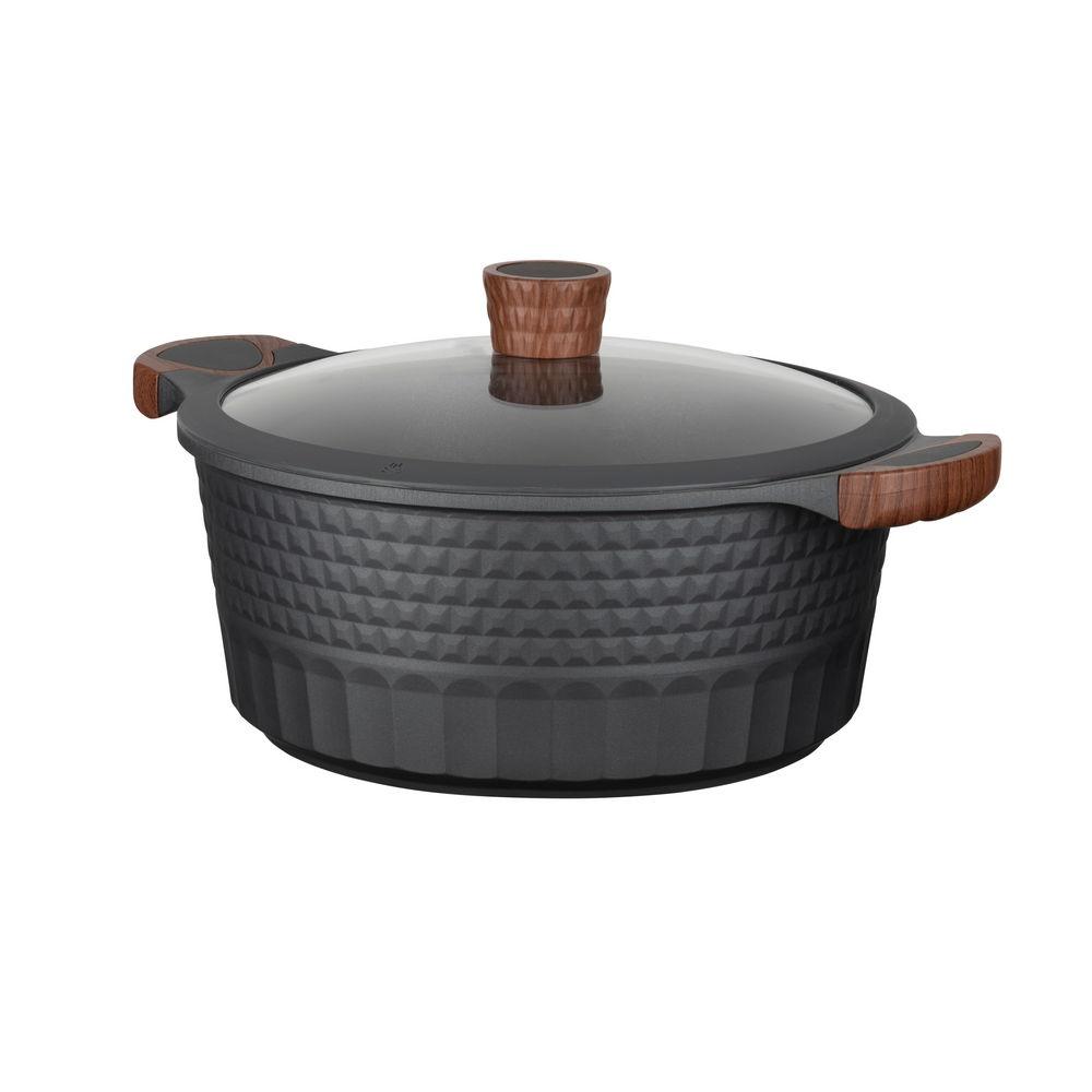 Resto Capella Casserole 6.6L pottur, 28cm, viðloðunarfrí húð, með glerloki - image 7 [742c134889]