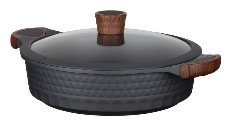 Resto Capella grunnur 8cm pottur, 4.6L pottur, 28cm, viðloðunarfrí húð, með glerloki - image 2 [0aa8693803]