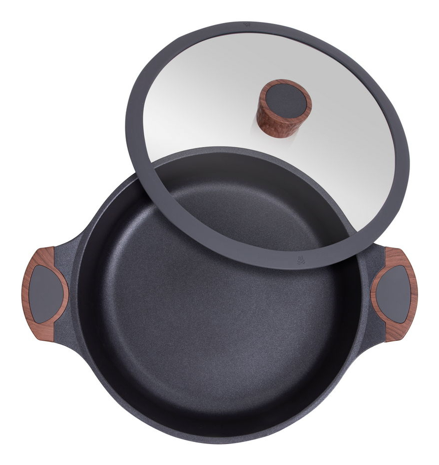 Resto Capella grunnur 8cm pottur, 4.6L pottur, 28cm, viðloðunarfrí húð, með glerloki - image 13 [999139d415]