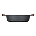 Resto Capella grunnur 8cm pottur, 4.6L pottur, 28cm, viðloðunarfrí húð, með glerloki - image 18 [918284f068]