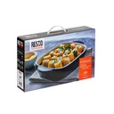Resto Fornax eldfast 2,4L mót, 38,6x23x6,6cm, keramísk viðloðunarfrí húð, dökkblátt - image 12 [66b10a80eb]
