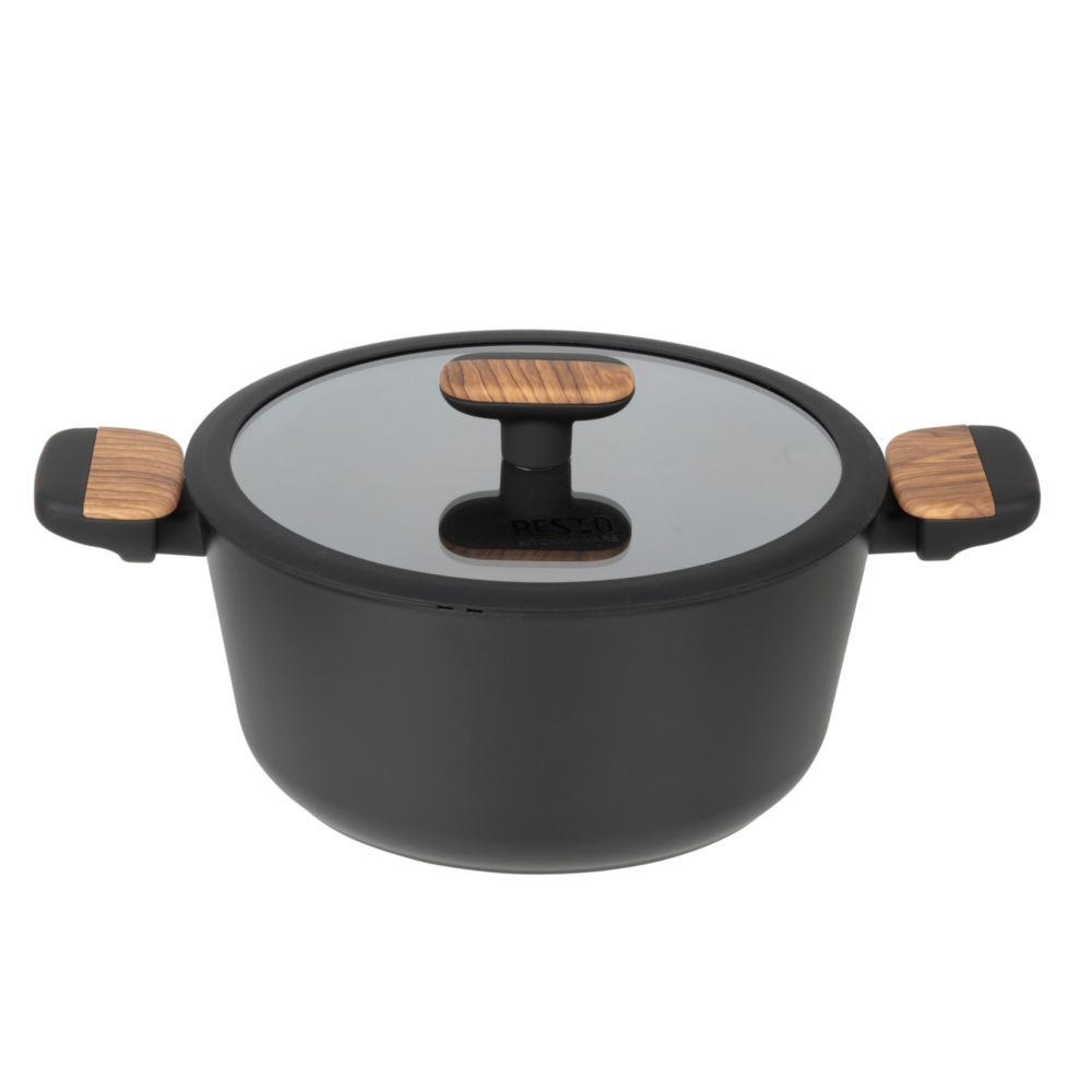 Resto Mon 4,4L 24cm pottur með loki, úr ryðfríu stáli - image 2 [df8f7949b4]