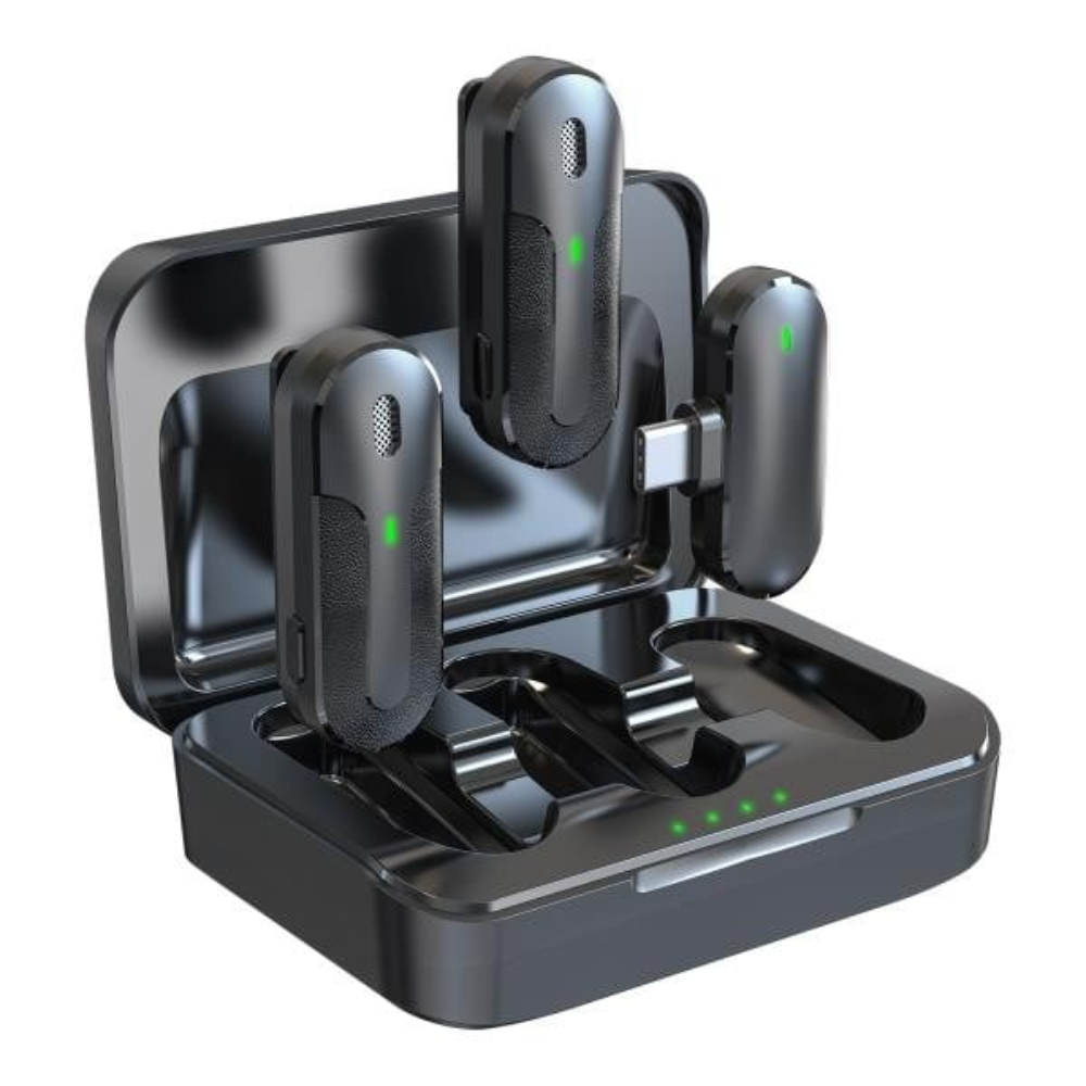 Technaxx TX-301 þráðlaus hljóðnemasett og USB-C móttakari fyrir snjallsíma - image 2 [fcccd06f04]
