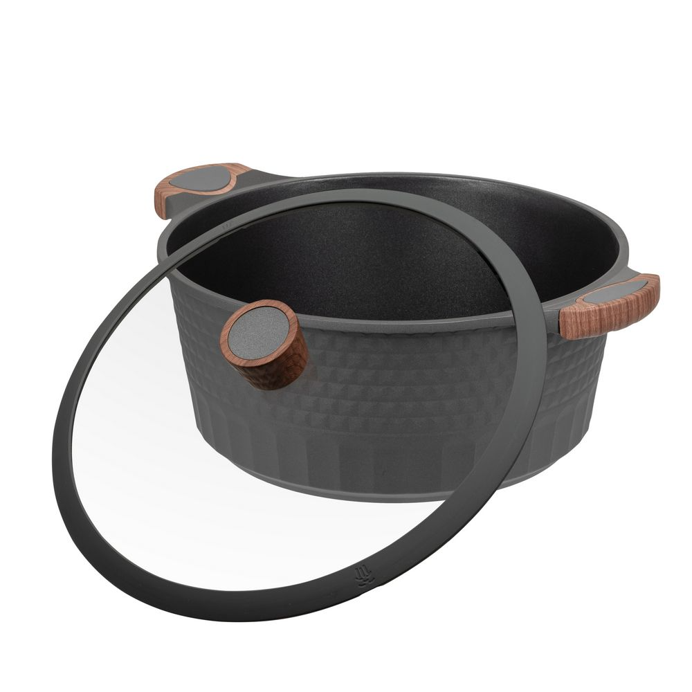 Resto Capella Casserole 9.7L pottur, 32cm, viðloðunarfrí húð, með glerloki - image 5 [a56c2bba6a]