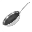 Resto Achird 28cm wok panna, úr áli með viðloðunarfría húð - image 3 [2893103333]