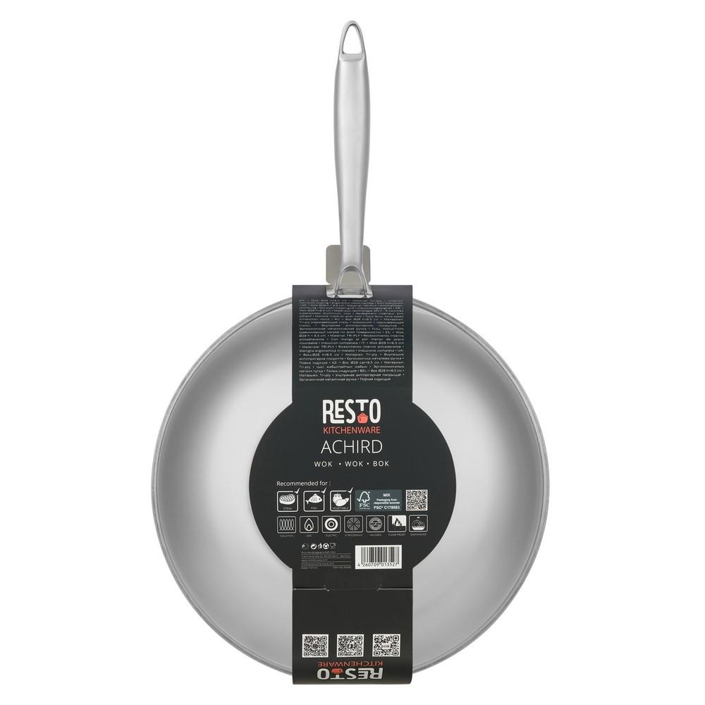 Resto Achird 28cm wok panna, úr áli með viðloðunarfría húð - image 20 [2d80bb6126]