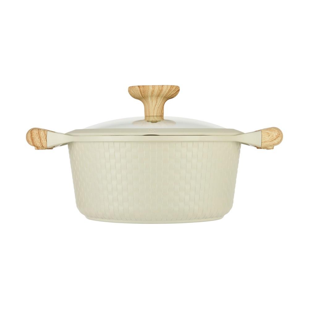 Resto Ran 2,4L 20cm pottur með loki, úr áli, beige - image 6 [19d6a67239]