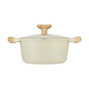 Resto Ran 2,4L 20cm pottur með loki, úr áli, beige - image 6 [19d6a67239]