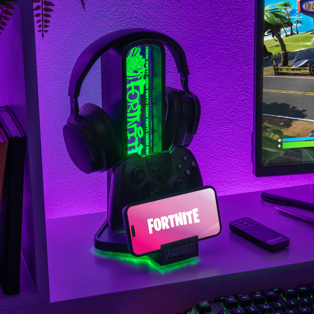 Fortnite heyrnartólastandur með ljósi - image 2 [fcf0b73703]