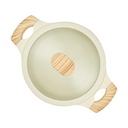Resto Ran 2,4L 20cm pottur með loki, úr áli, beige - image 16 [7ae6258f88]