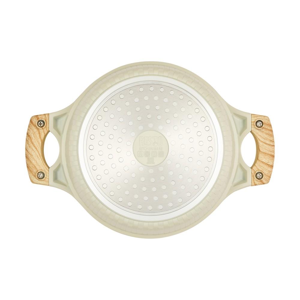 Resto Ran 2,4L 20cm pottur með loki, úr áli, beige - image 18 [24c7e9b191]