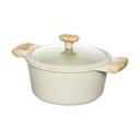 Resto Ran Casserole 4.2L pottur, 24cm, viðloðunarfrí húð, með glerloki - image 2 [7b1db541ae]