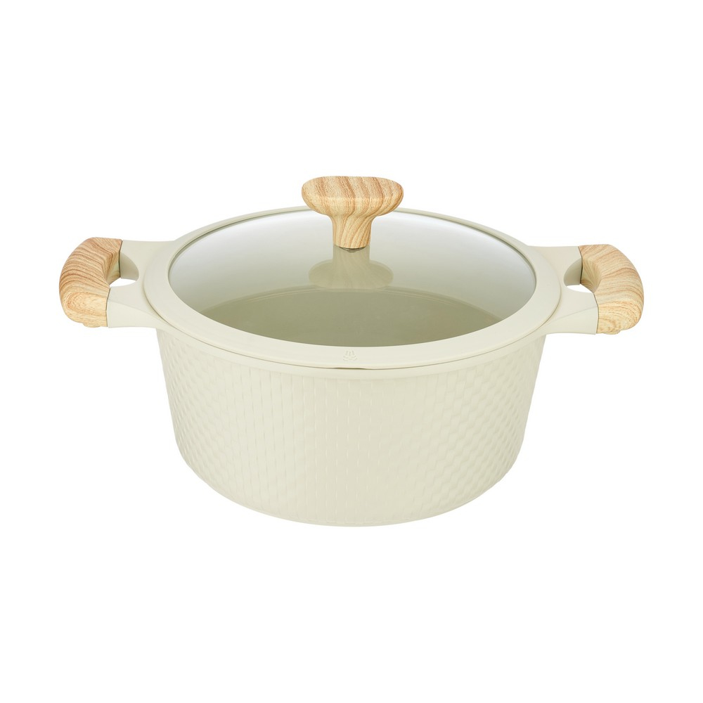 Resto Ran Casserole 4.2L pottur, 24cm, viðloðunarfrí húð, með glerloki - image 3 [43940b8909]