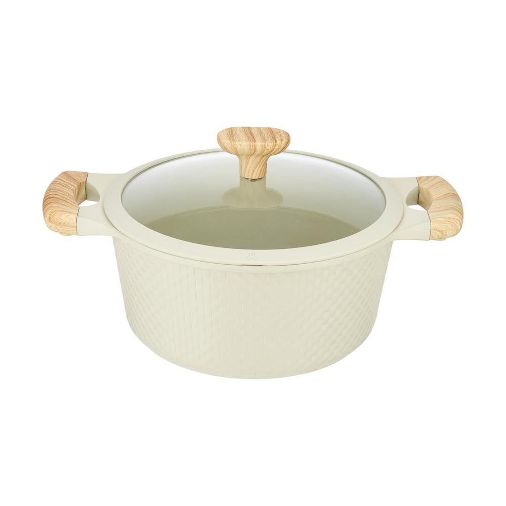 Resto Ran Casserole 4.2L pottur, 24cm, viðloðunarfrí húð, með glerloki - image 4 [903a758cd1]