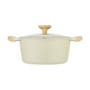 Resto Ran Casserole 4.2L pottur, 24cm, viðloðunarfrí húð, með glerloki - image 5 [334ca2f873]