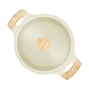 Resto Ran Casserole 4.2L pottur, 24cm, viðloðunarfrí húð, með glerloki - image 18 [b32369ae60]