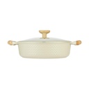 Resto Ran beige 4.1L grunnur pottur með loki, 28cm - image 4 [cf85f98c81]
