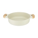 Resto Ran beige 4.1L grunnur pottur með loki, 28cm - image 7 [395742a3b3]