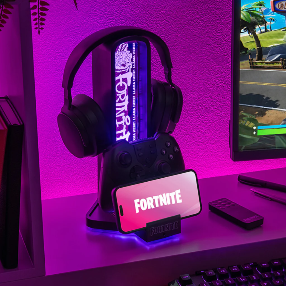 Fortnite heyrnartólastandur með ljósi - image 6 [a1254bd85b]