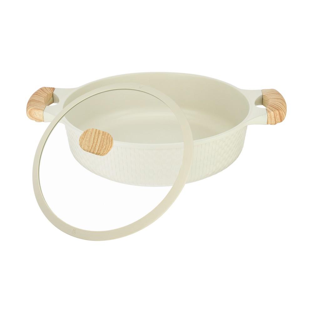 Resto Ran beige 4.1L grunnur pottur með loki, 28cm - image 18 [050bc4969d]