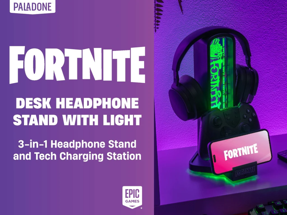 Fortnite heyrnartólastandur með ljósi - image 11 [f615ef77cb]