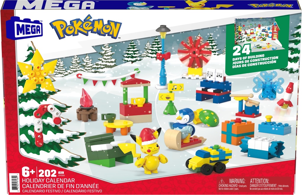 MEGA Construx - Pokémon aðventudagatal (GYG99) - image 9 [829d1f53ee]