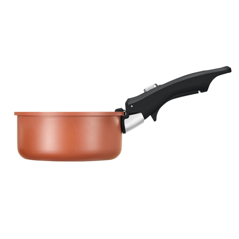 Resto Save & Stock Terracotta 3+2 pottasett, með glerlokum og ásmellanlegu handfangi - image 12 [e0a8904fce]
