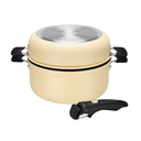 Resto Save & Stock Beige 3+2 pottasett, með glerlokum og ásmellanlegu handfangi - image 8 [17eb234646]