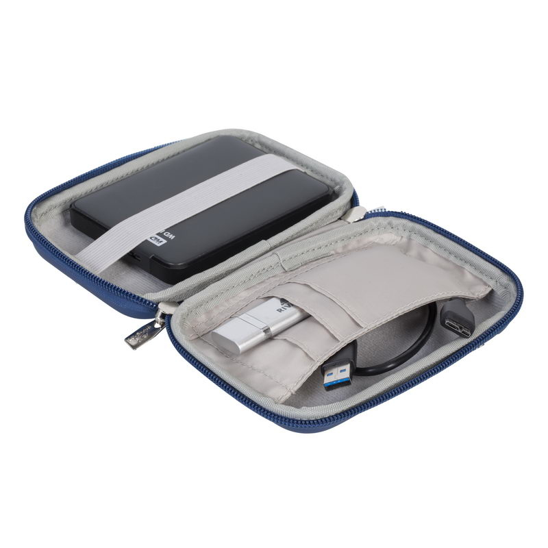 Rivacase 9101 taska fyrir 2,5" flakkara, PU blá - image 15 [361f7df770]