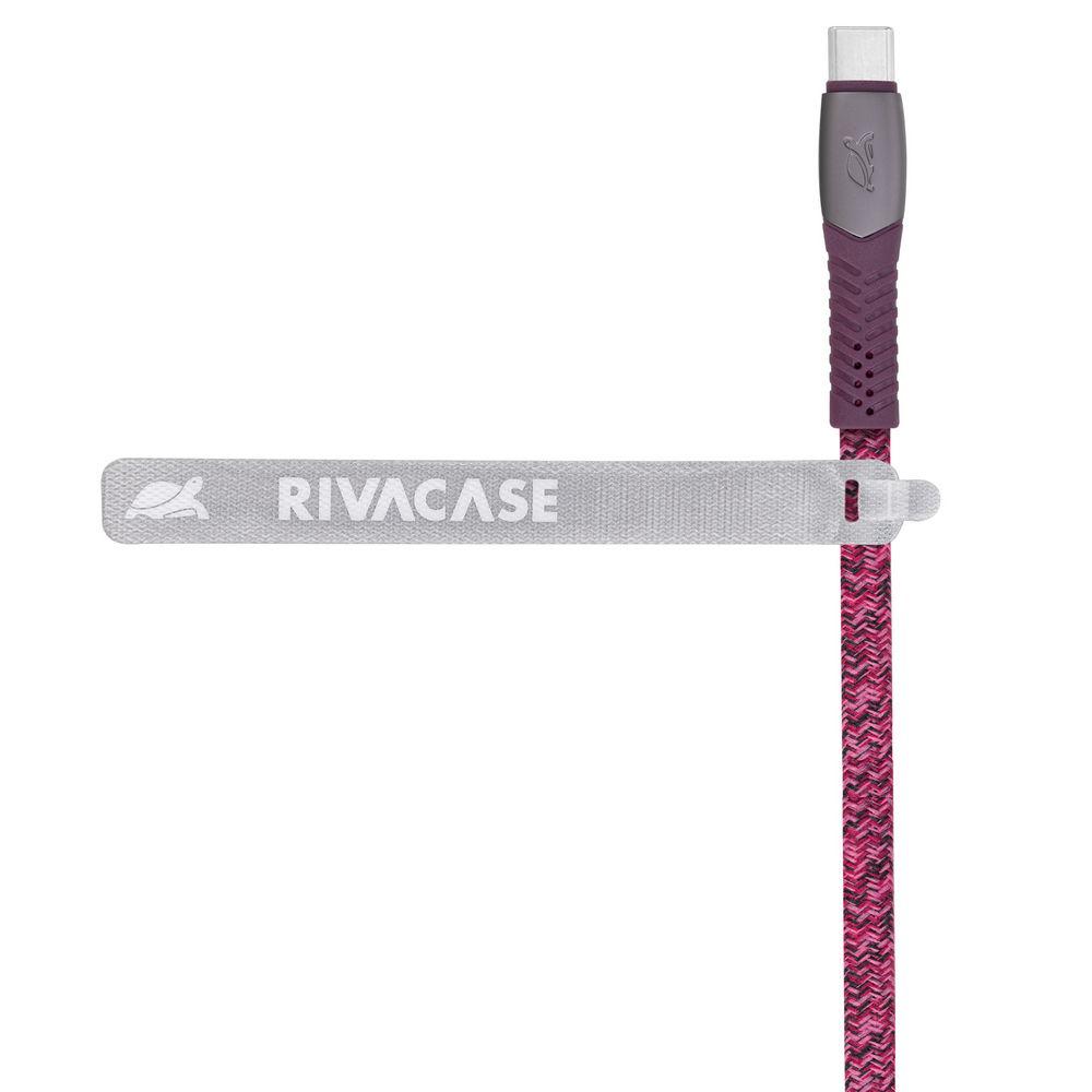 Rivacase PS6102 RD12 ofinn USB-A í USB-C 1,2m kapall, rauður - image 6 [532760501b]