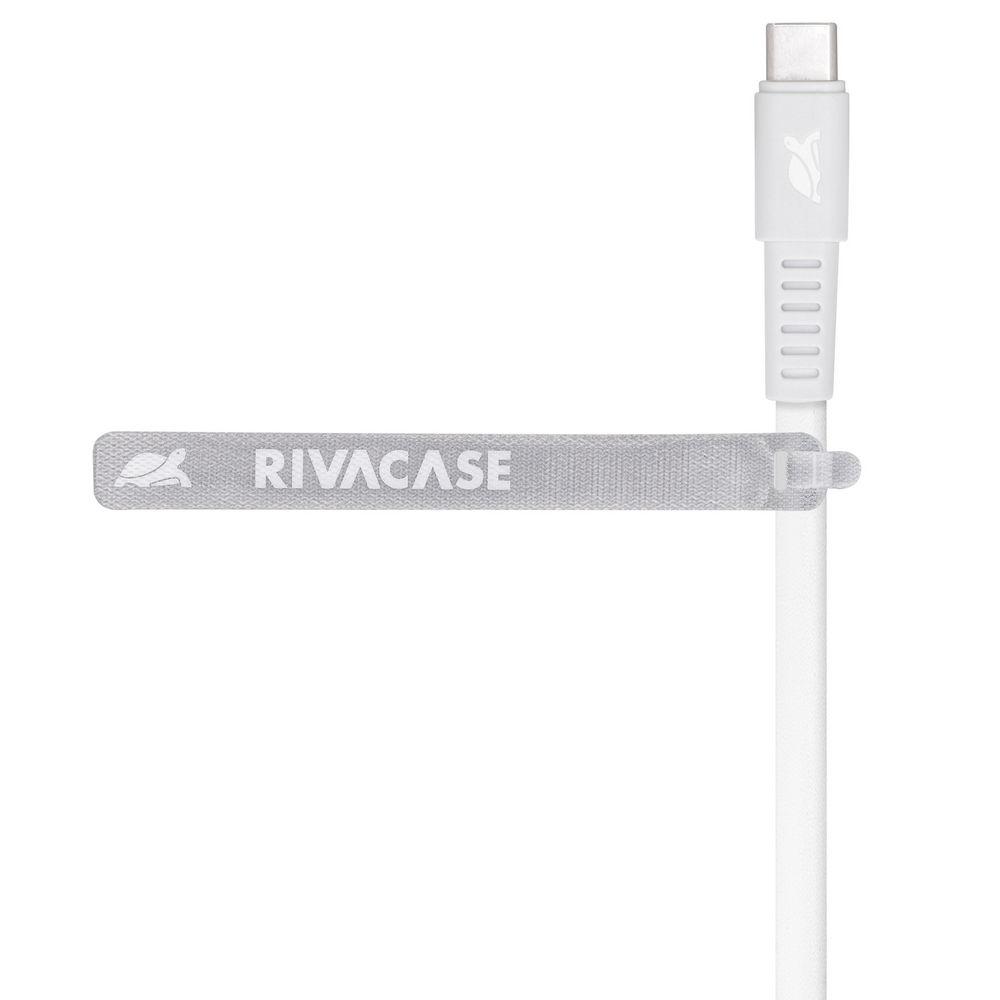 Rivacase PS6002 WT21 USB-A í USB-C 2m kapall, hvítur - image 4 [228b56ac50]