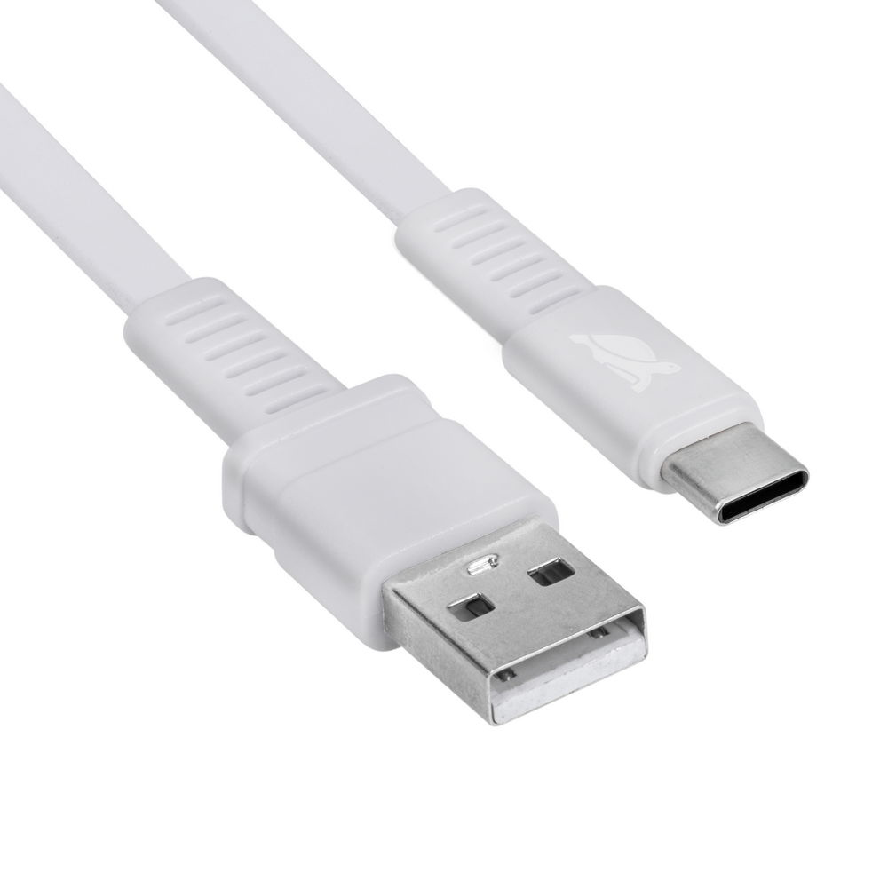 Rivacase PS6002 WT21 USB-A í USB-C 2m kapall, hvítur - image 5 [55e5fda1cc]