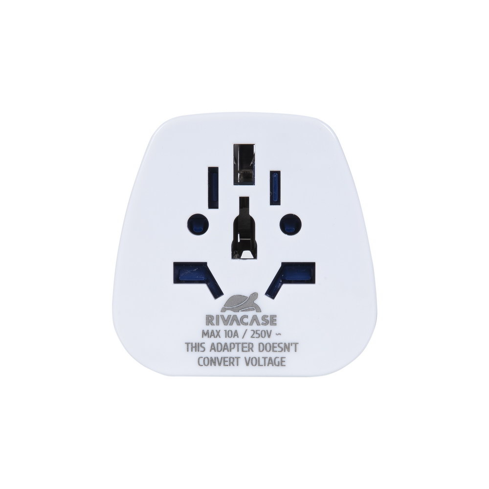 Rivacase PS4100 W00 Universal Schuko breytikló, hvít - image 11 [ce969d35ec]