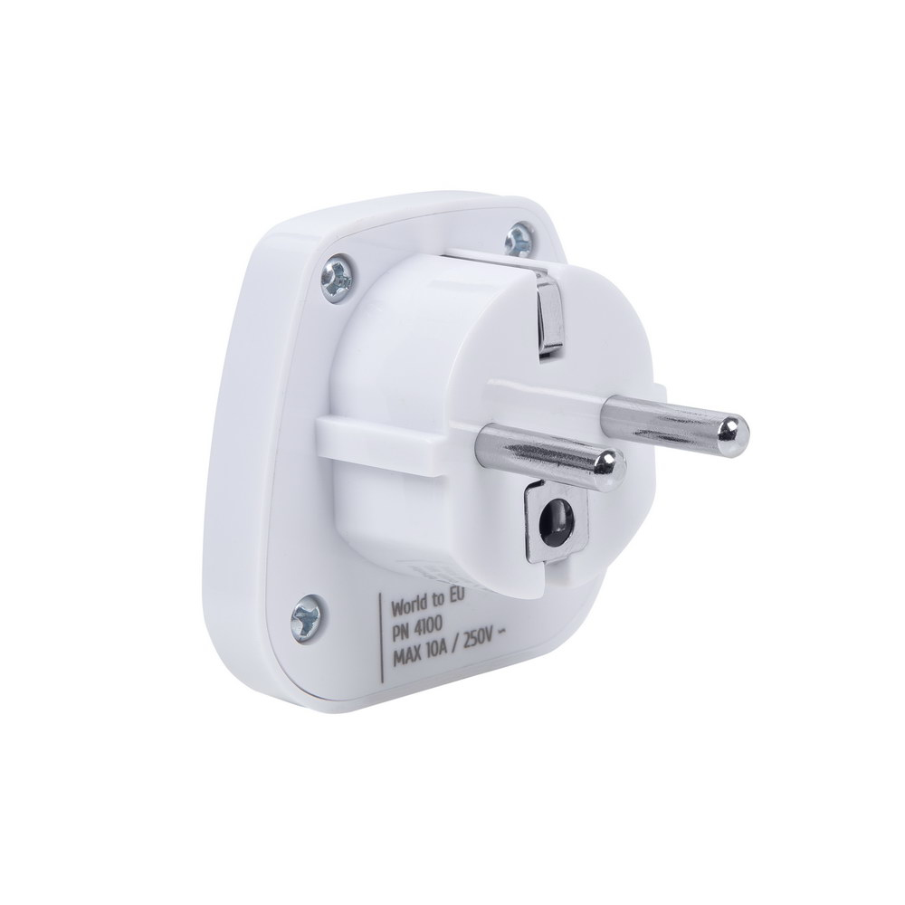 Rivacase PS4100 W00 Universal Schuko breytikló, hvít - image 13 [442eb88382]