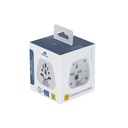Rivacase PS4100 W00 Universal Schuko breytikló, hvít - image 17 [1b37ef5045]