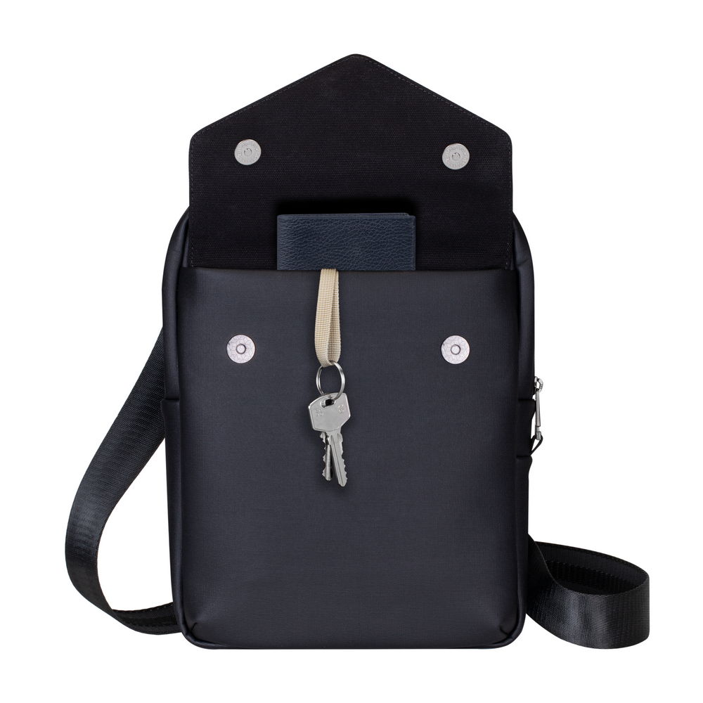 Rivacase 8511 11" Cardiff Canvas hliðartaska, svört - image 9 [cf378318c8]