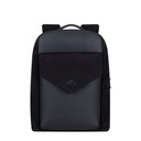 Rivacase 8524 13-14" Canvas bakpoki, svartur - image 3 [e09147aa7c]