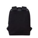 Rivacase 8524 13-14" Canvas bakpoki, svartur - image 11 [7bda21b40e]
