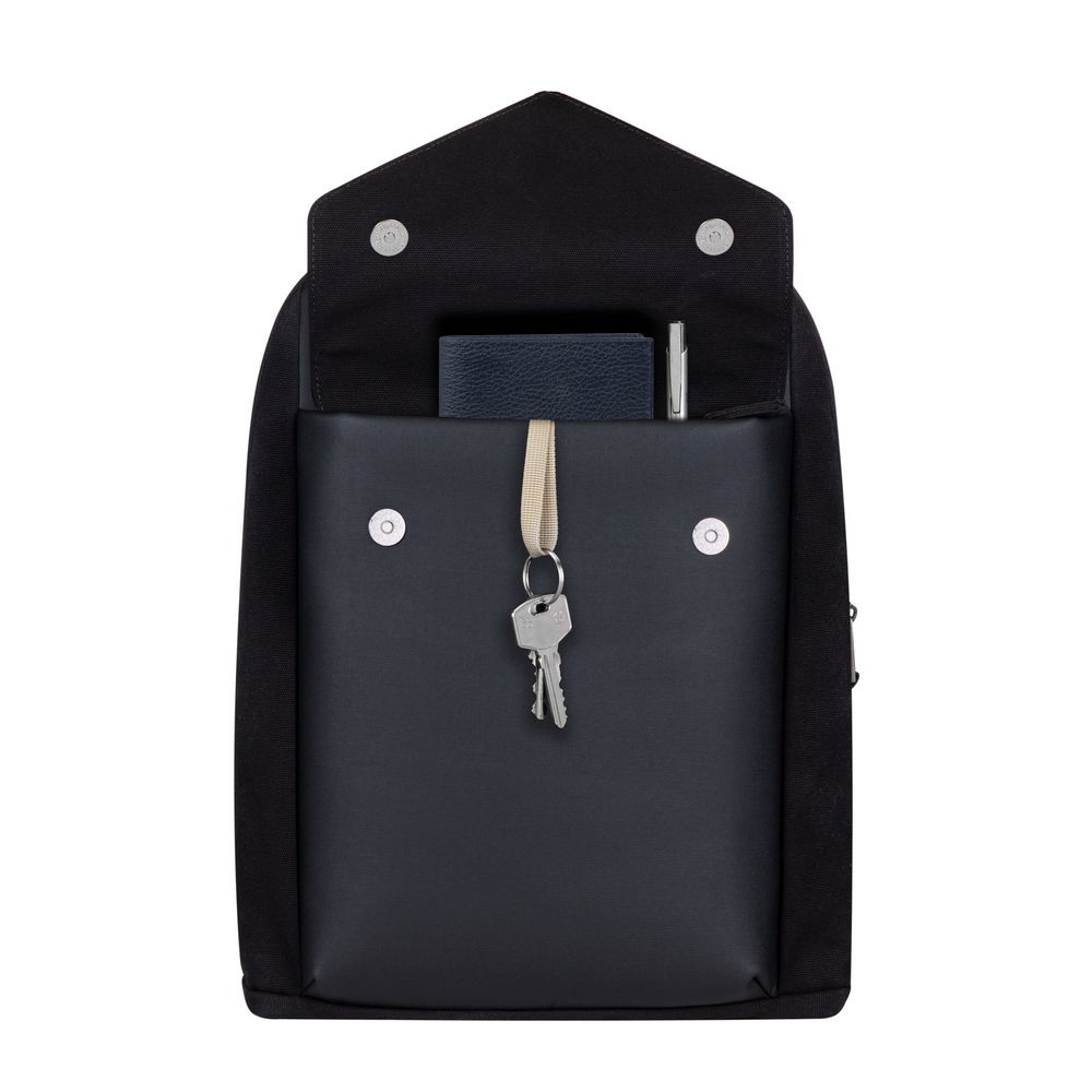 Rivacase 8524 13-14" Canvas bakpoki, svartur - image 17 [93cf4ad4f0]