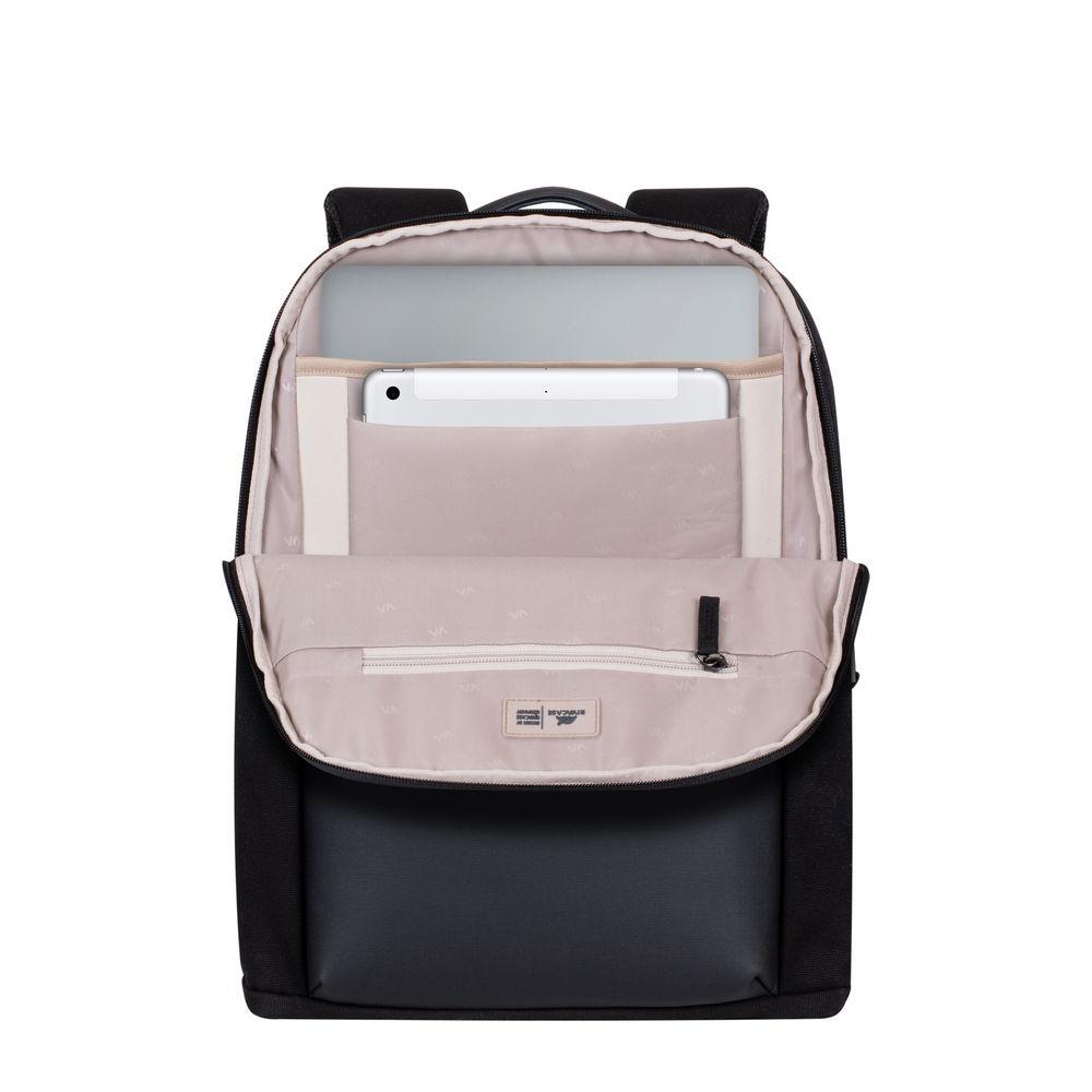 Rivacase 8524 13-14" Canvas bakpoki, svartur - image 20 [38f4b0439c]
