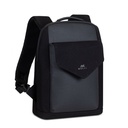 Rivacase 8521 12-13,3" Canvas bakpoki, svartur - image 2 [5d66cd79ef]