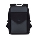 Rivacase 8521 12-13,3" Canvas bakpoki, svartur - image 3 [0dda534661]
