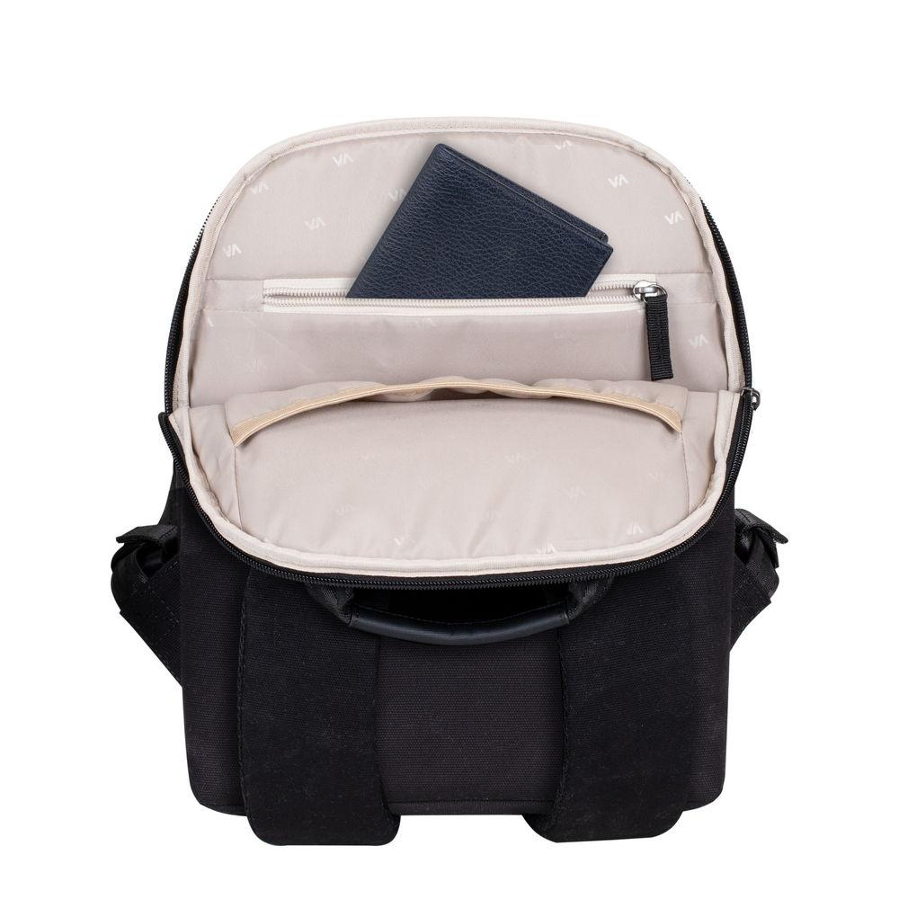 Rivacase 8521 12-13,3" Canvas bakpoki, svartur - image 20 [bd541f701c]
