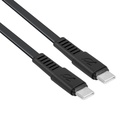 Rivacase PS6005 BK12 USB-C í USB-C 1,2m kapall, svartur - image 7 [1bcfee3552]